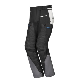 Pantaloni motociclete femei Touring/Adventure Ixon All season model Balder LS culoare: negru/gri/albastru - Img 5