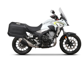 Set complet de cutii de aluminiu laterale, 36L / 36L, SHAD TERRA NEGRU, include kit montare SHAD HONDA CB 500 X