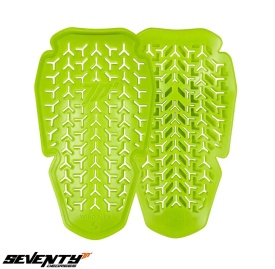 Set protectii umeri barbati omologate Seventy model SD-A32 Windflex Large (Level 2) – culoare: verde fluor