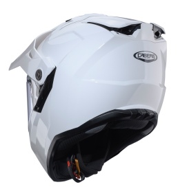 Casca adventure/off road Caberg model Tanami SV A1 alb lucios Pinlock ready - lentila Pinlock inclusa - Img 5