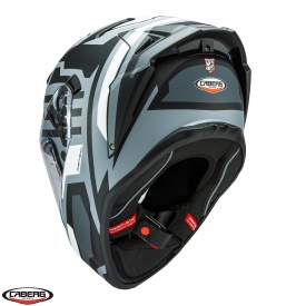 Casca integrala Caberg model Drift Evo II SV Horizon N5 gri/negru/alb mat Pinlock ready - lentila Pinlock inclusa - Img 3