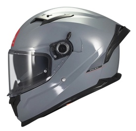 Casca integrala MT Braker SV A12 gri lucios (ochelari soare integrati) - tip viziera: MT-V-28B - DKS435 - Img 1