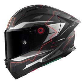 Casca integrala MT KRE+ Carbon Kraker C5 rosu mat - 100% carbon - FIM approved - lentila antiaburire Pinlock + viziera neagra cadou - Img 6