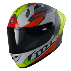 Casca integrala MT KRE+ Carbon Projectile D2 gri lucios - 100% carbon - FIM approved - Img 5