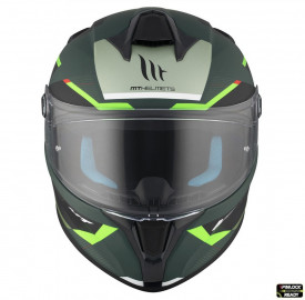 Casca integrala MT Targo S Kay C6 verde mat - omologare noua ECE 22.06 - tip viziera: MT-V-14B - Img 3