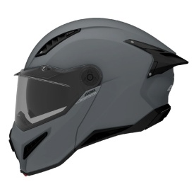 Casca modulabila (flip-up) Axxis GhostFighter SV A12 titanium mat (ochelari soare integrati) – tip viziera: MT-V-36 - Img 2
