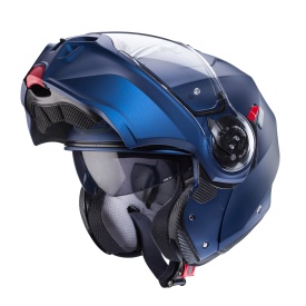 Casca modulabila (flip-up) Caberg model Duke Evo SV albastru mat Yama Pinlock ready - lentila Pinlock inclusa - Img 5