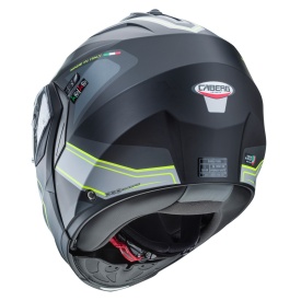 Casca modulabila (flip-up) Caberg model Duke X SV Tour I5 negru/galben fluor/antracit mat Pinlock ready - lentila Pinlock inclusa - Img 7