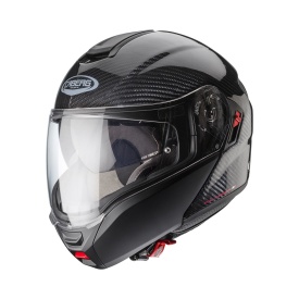 Casca modulabila (flip-up) Caberg model Levo X 94 carbon Pinlock ready - lentila Pinlock inclusa (100% carbon) - Img 6