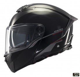 Casca modulabila MT Atom 2 SV A1 negru lucios (ochelari soare integrati) Pinlock Ready - tip viziera: MT-V-35 - Img 2