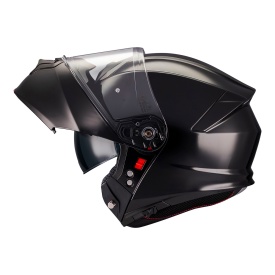 Casca modulabila MT Genesis SV Pure A1 negru lucios Pinlock ready - omologare noua ECE 22.06 - tip viziera: MT-V-25