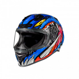 Casca moto integrala X.R3R Zorga albastru (pinlock inclus) - Img 2