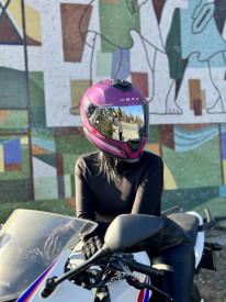 Casca moto NEXX Y.100R Baron Aubergine (pinlock inclus) - Img 3