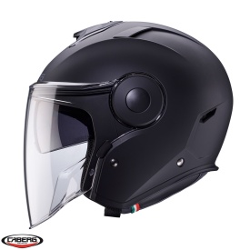 Casca open face (jet) Caberg model Soho SV 17 negru mat - Img 2