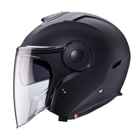 Casca open face (jet) Caberg model Soho SV 17 negru mat - Img 5