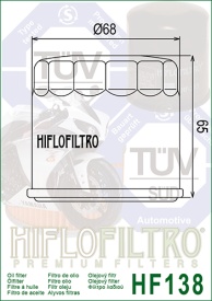 Filtru de ulei HIFLOFILTRO HF138 - Img 2