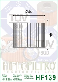 Filtru de ulei HIFLOFILTRO HF139 - Img 2