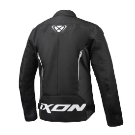 Geaca (jacheta) motociclete barbati Racing/Roadster Ixon vara model Cordolo MS culoare: negru/antracit/alb - Img 5