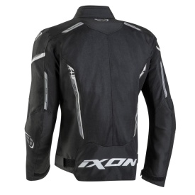 Geaca (jacheta) motociclete barbati Racing/Roadster Ixon vara model Striker AIR WP MS culoare: negru/alb - Img 4