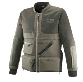 Geaca (jacheta) motociclete barbati Touring/Adventure Ixon All season model Etna MS culoare: khaki/negru - concept modular (geaca laminata; waterproof si pe exterior) - Img 6