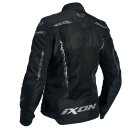 Geaca (jacheta) motociclete femei Racing/Roadster Ixon vara model Striker AIR WPL LS culoare: negru - Img 4
