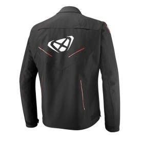 Geaca moto Roadster Ixon All season Prodigy MS : negru/alb/rosu - Img 4