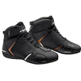 Ghete moto Roadster femei All Season Ixon model Gambler WP LS culoare: negru/gold (auriu) (100% waterproof) - Img 5