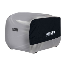Husa ATV/Quad exterior Oxford Aquatex (argintiu-negru) marime M - waterproof