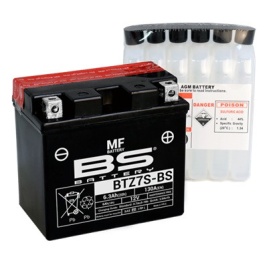 Maintenance free battery - max. 20° tilt BS-BATTERY BTZ7S-BS (YTZ7S-BS)