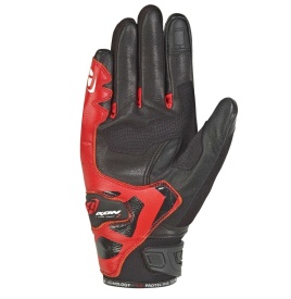 Manusi barbati Roadster vara piele/textil Ixon model RS Rise Air MS culoare: negru/rosu - degete tactile - Img 5