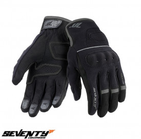 Manusi barbati Urban vara Seventy model SD-C54 negru/gri - degete tactile - Img 1