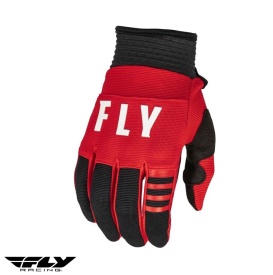 Manusi moto copii cross-enduro Fly Racing model F-16 culoare: negru/rosu - Img 1