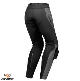 Pantaloni motociclete barbati piele Racing Ixon vara model Vortex 3 MS culoare: negru - Img 2