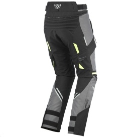 Pantaloni motociclete barbati Touring/Adventure Ixon All season model Midgard MS culoare: negru/gri/galben - Img 4