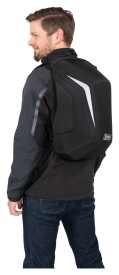 Rucsac / Ghiozdan moto negru - hardshell - Img 7