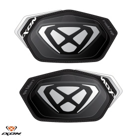 Set slidere genunchi Ixon model Knee Slider Race 2.0 – culoare: negru/alb