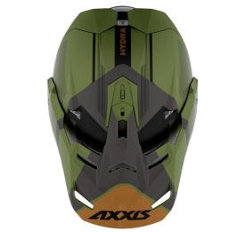 Casca adventure/touring/off road Axxis model Wolf DS Hydra B6 verde mat - tip viziera: MT-V-20 - Img 7