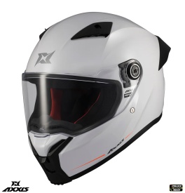 Casca integrala Axxis Fenix A0 alb lucios - tip viziera: MT-V-31B - DKS429 - Img 2
