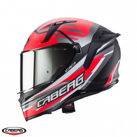 Casca integrala Caberg model Avalon X SV Optic L7 negru/gri/rosu mat Pinlock ready - Img 4