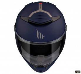 Casca integrala MT Thunder 4 SV A7 albastru mat (ochelari soare integrati) - tip viziera MT-V-28B - Img 3