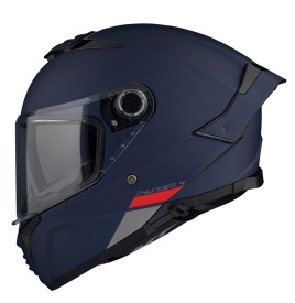 Casca integrala MT Thunder 4 SV A7 albastru mat (ochelari soare integrati) - tip viziera MT-V-28B - Img 5