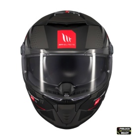 Casca integrala MT Thunder 4 SV Luminence D1 negru/gri mat (ochelari soare integrati) - tip viziera: MT-V-28B - Img 3