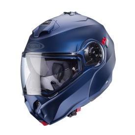Casca modulabila (flip-up) Caberg model Duke Evo SV albastru mat Yama Pinlock ready - lentila Pinlock inclusa - Img 8