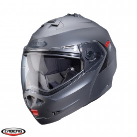 Casca modulabila (flip-up) Caberg model Duke X SV gun metal (titanium) mat Pinlock ready - lentila Pinlock inclusa - Img 1