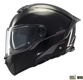 Casca modulabila MT Atom 2 SV A1 negru lucios (ochelari soare integrati) Pinlock Ready - tip viziera: MT-V-35 - Img 5