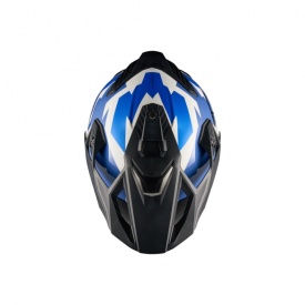 Casca moto NEXX Y.TRAVL Primal Blue Red (pinlock inclus + viziera cadou) - Img 2