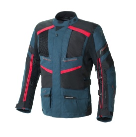 Geaca (jacheta) barbati Urban/Touring Seventy iarna model SD-JT81 Navy culoare: albastru/negru/rosu - Img 5