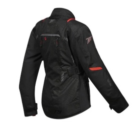 Geaca (jacheta) motociclete barbati ADV/Touring Seventy all season/iarna model SD-JT67 Tanami culoare: negru/rosu - Img 5