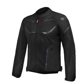 Geaca (jacheta) motociclete barbati Racing/Roadster Ixon vara model Striker AIR WP MS culoare: negru - Img 5