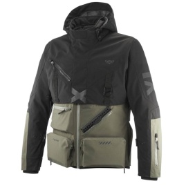 Geaca (jacheta) motociclete barbati Touring/Adventure Ixon All season model Etna MS culoare: khaki/negru - concept modular (geaca laminata; waterproof si pe exterior) - Img 8
